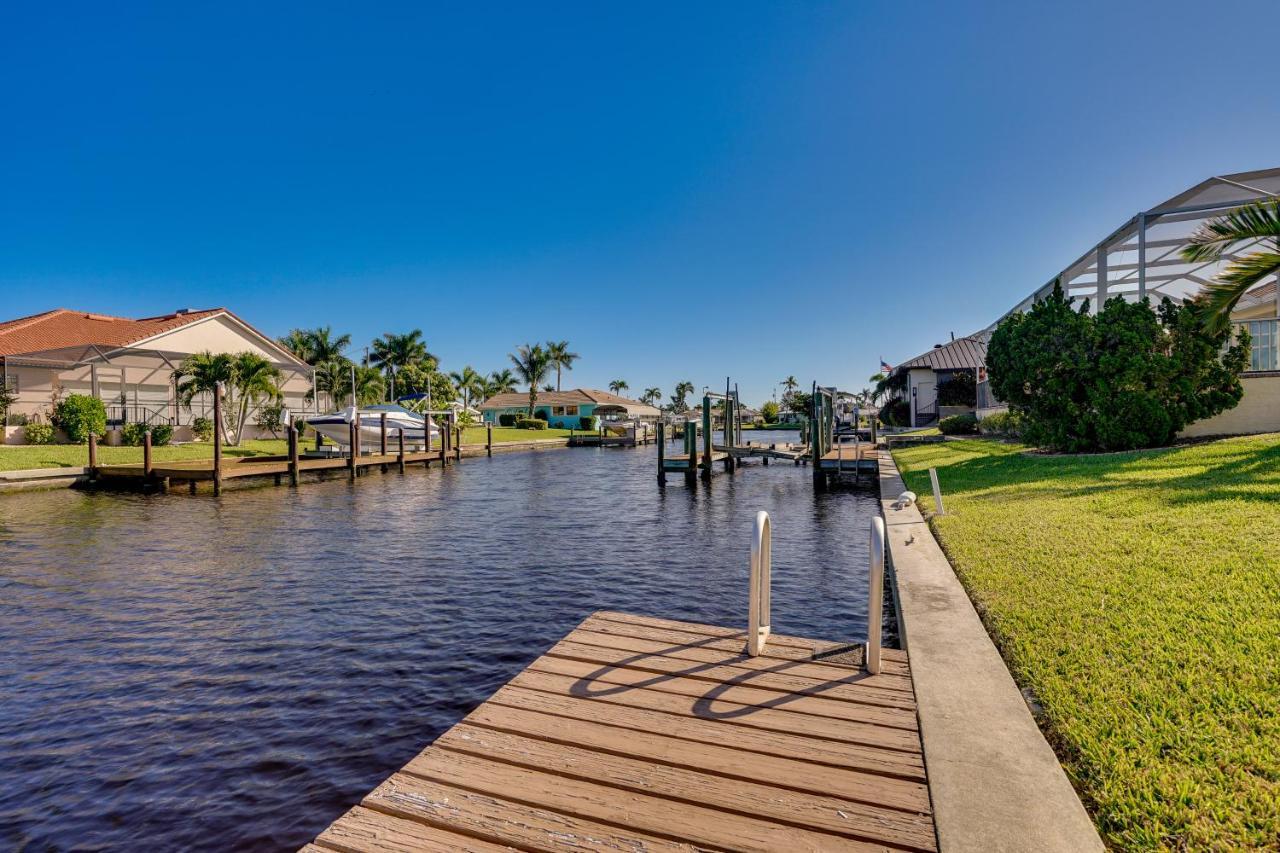 Waterfront Cape Coral Home With Private Pool! Екстер'єр фото