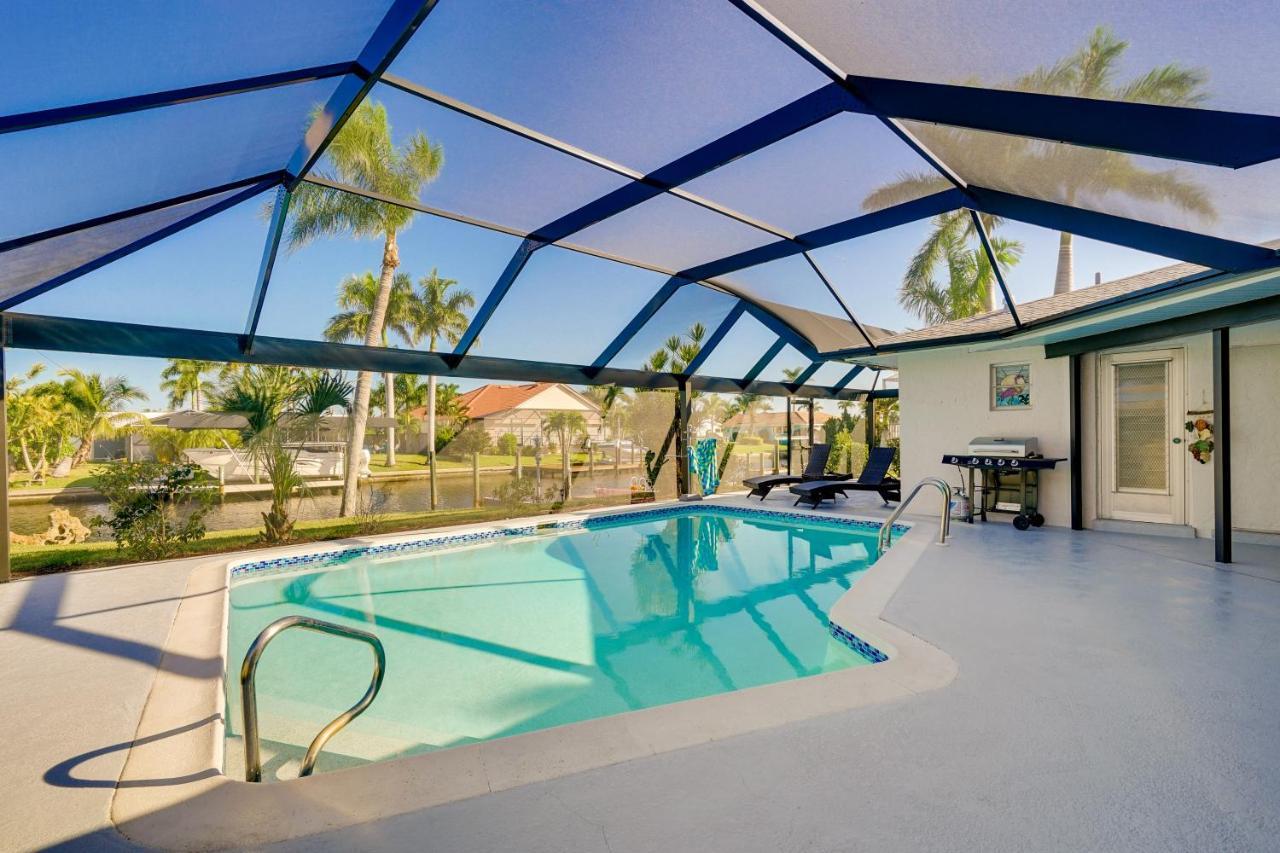 Waterfront Cape Coral Home With Private Pool! Екстер'єр фото